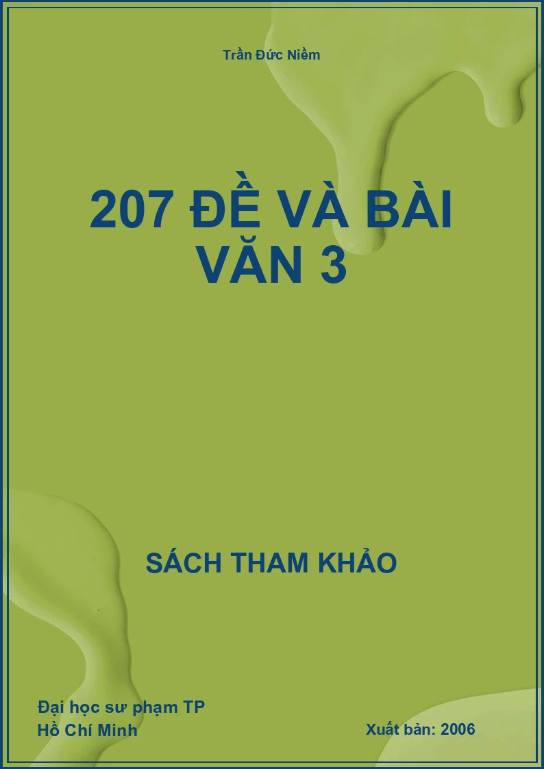 207 đề và bài văn 3