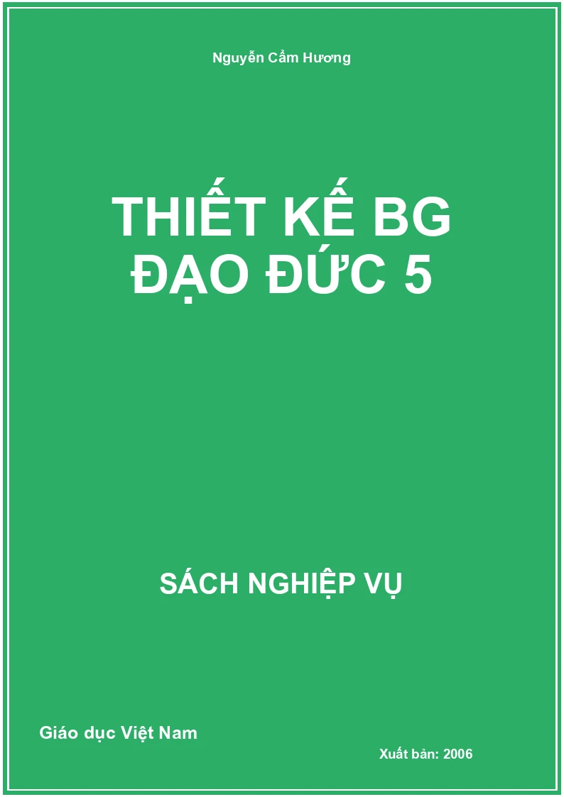 Thiết kế BG Đạo Đức 5