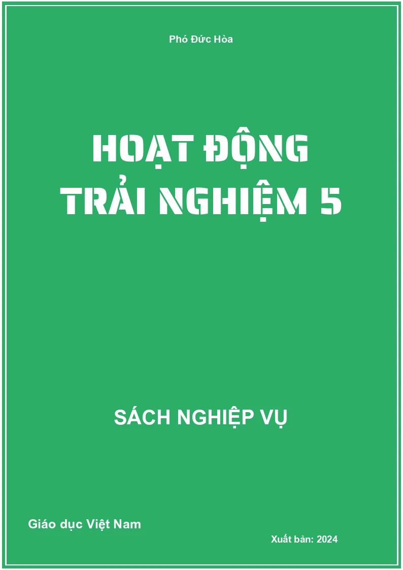Hoạt động trải nghiệm 5