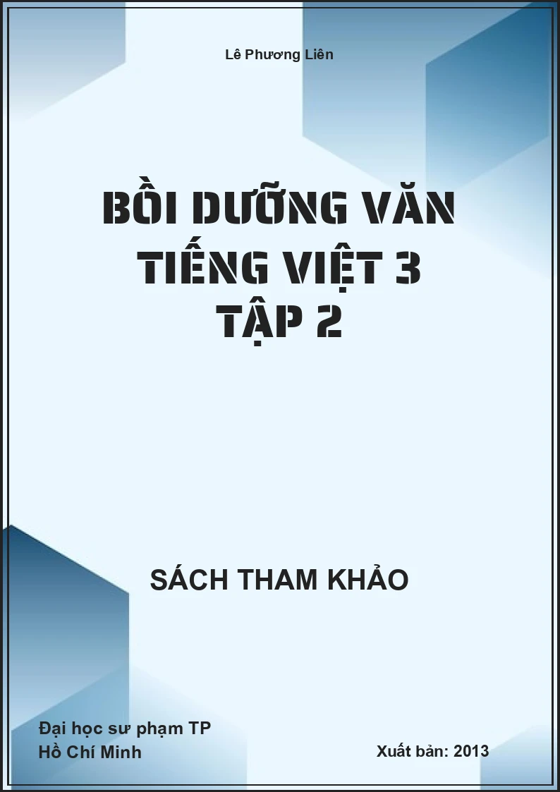Bồi dưỡng văn tiếng việt 3 tập 2