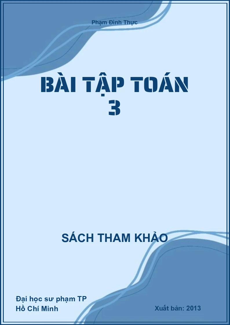 Bài tập toán 3