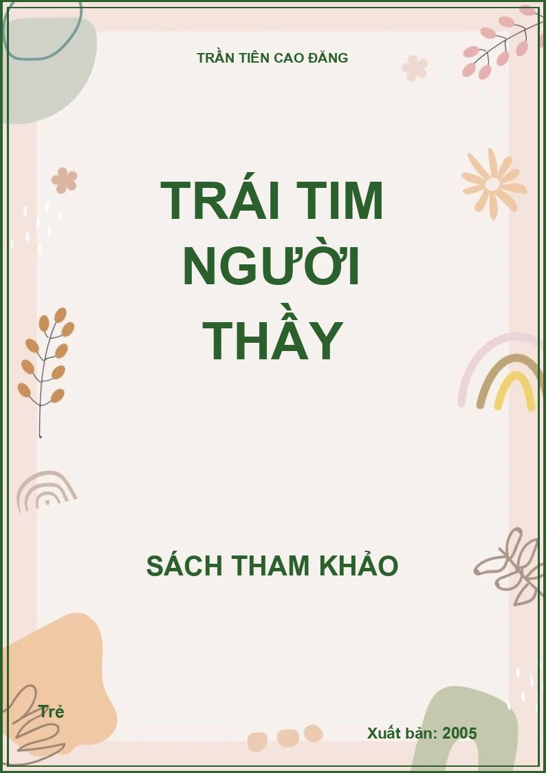 Trái tim người thầy