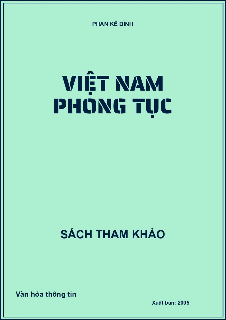 Việt Nam phong tục