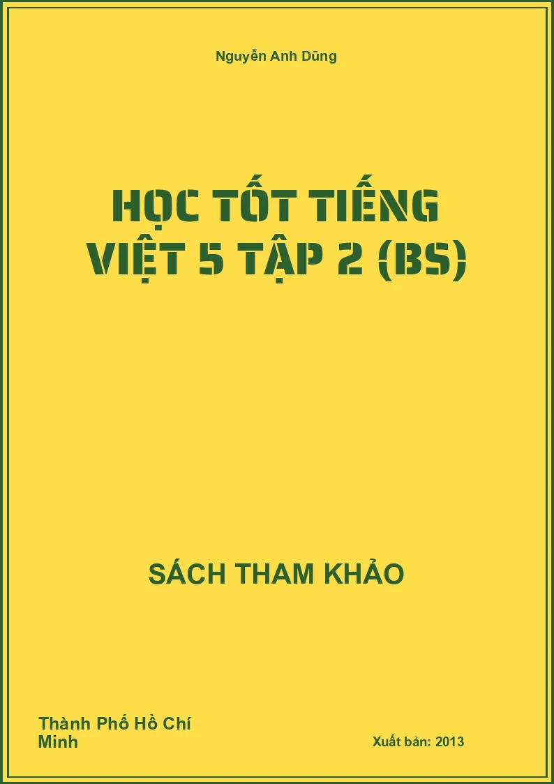 Học tốt tiếng việt 5 tập 2 (BS)
