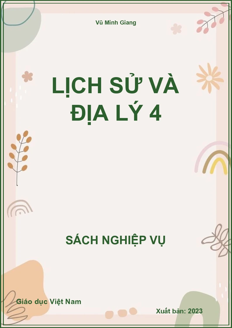 Lịch sử và địa lý 4