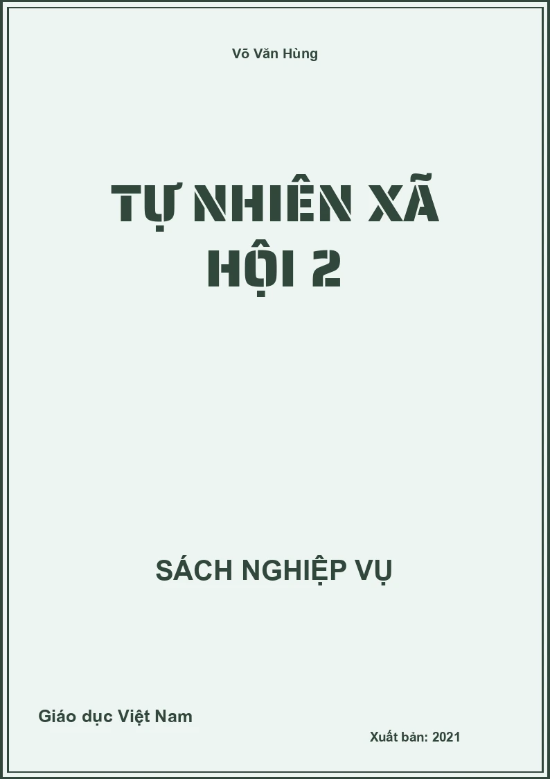 Tự nhiên xã hội 2