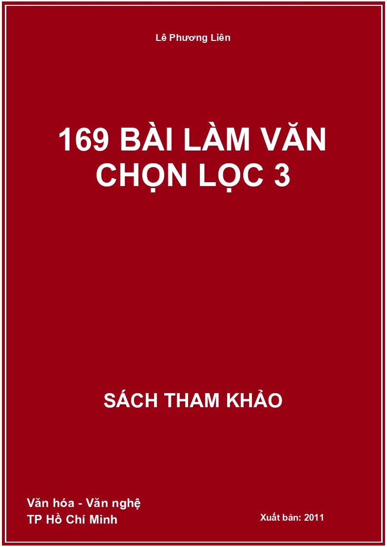 169 bài làm văn chọn lọc 3