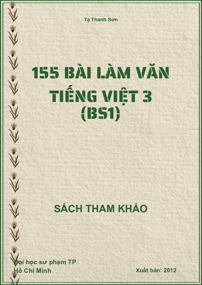 155 bài làm văn tiếng việt 3 (BS1)