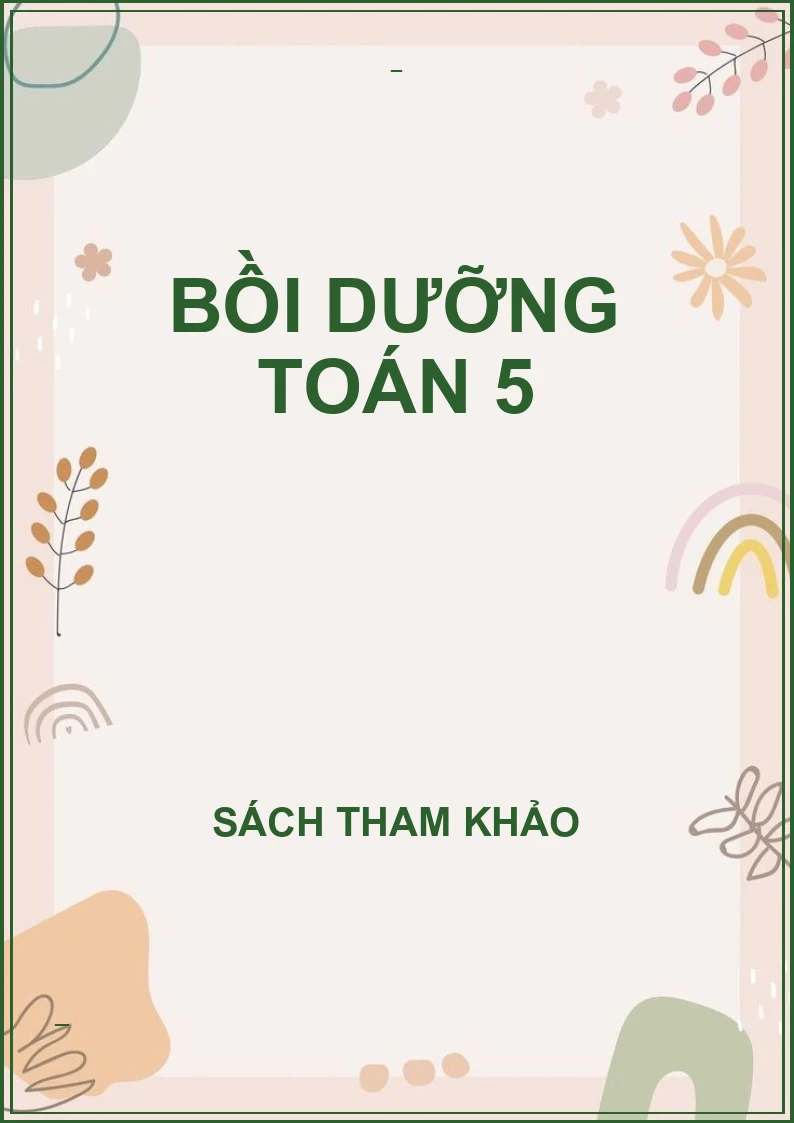 Bồi dưỡng toán 5
