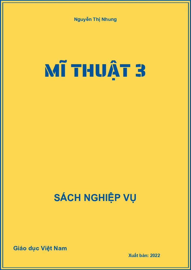 Mĩ thuật 3