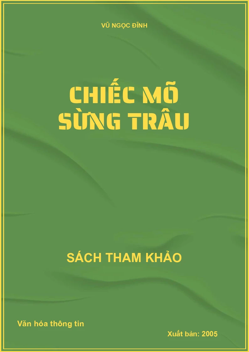 Chiếc mõ sừng trâu
