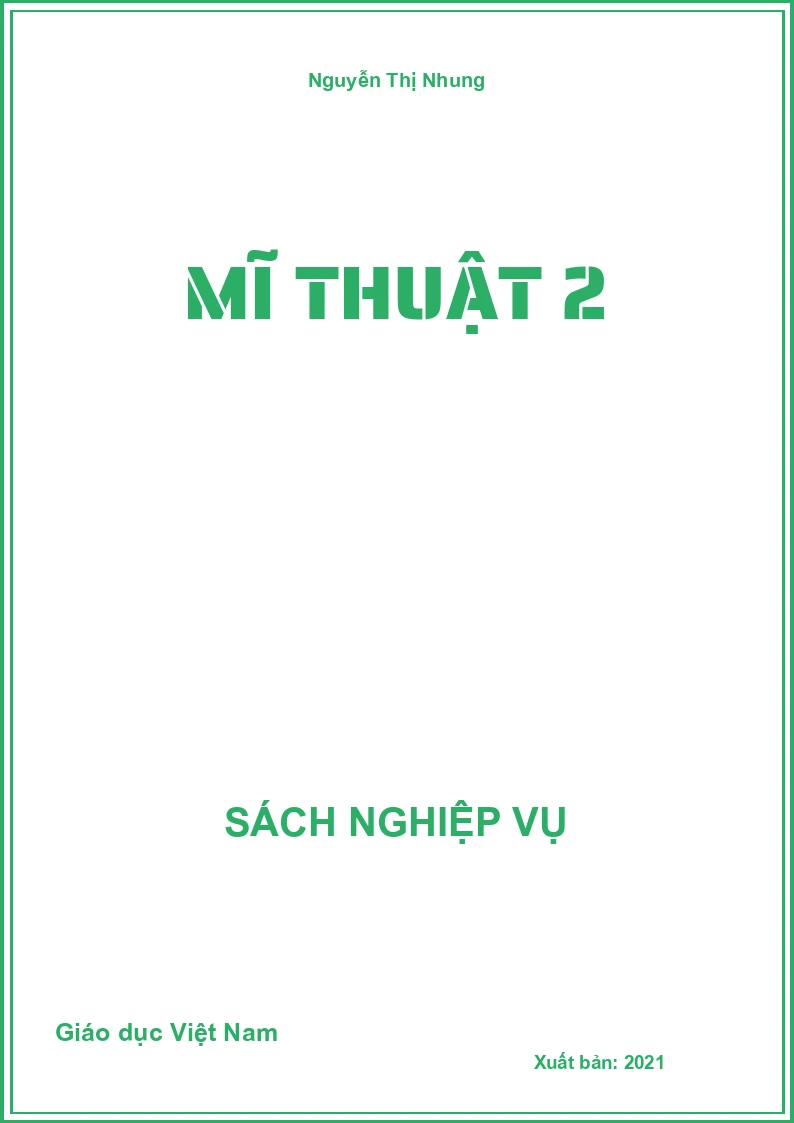 Mĩ thuật 2