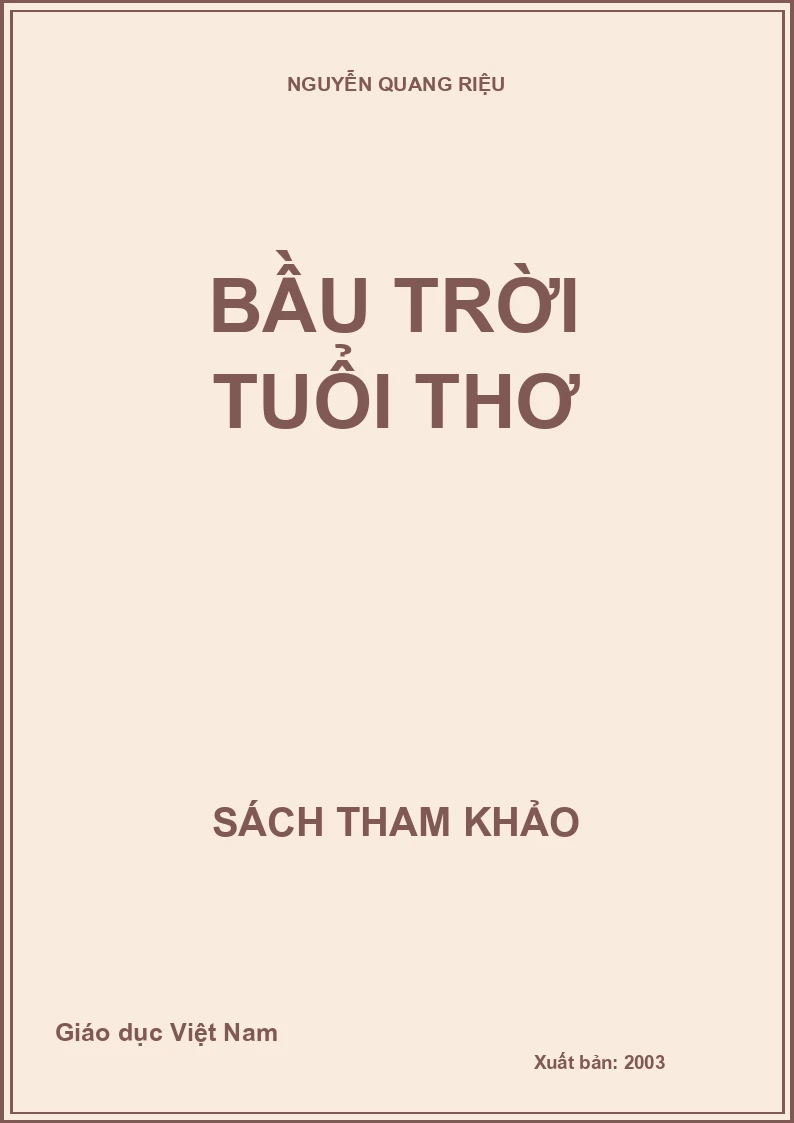 Bầu trời tuổi thơ