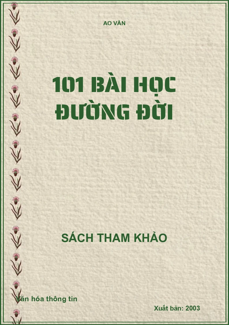 101 bài học đường đời