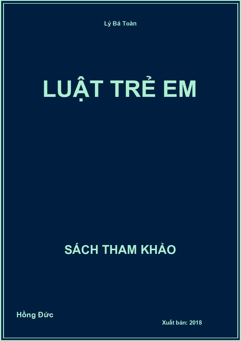Luật trẻ em