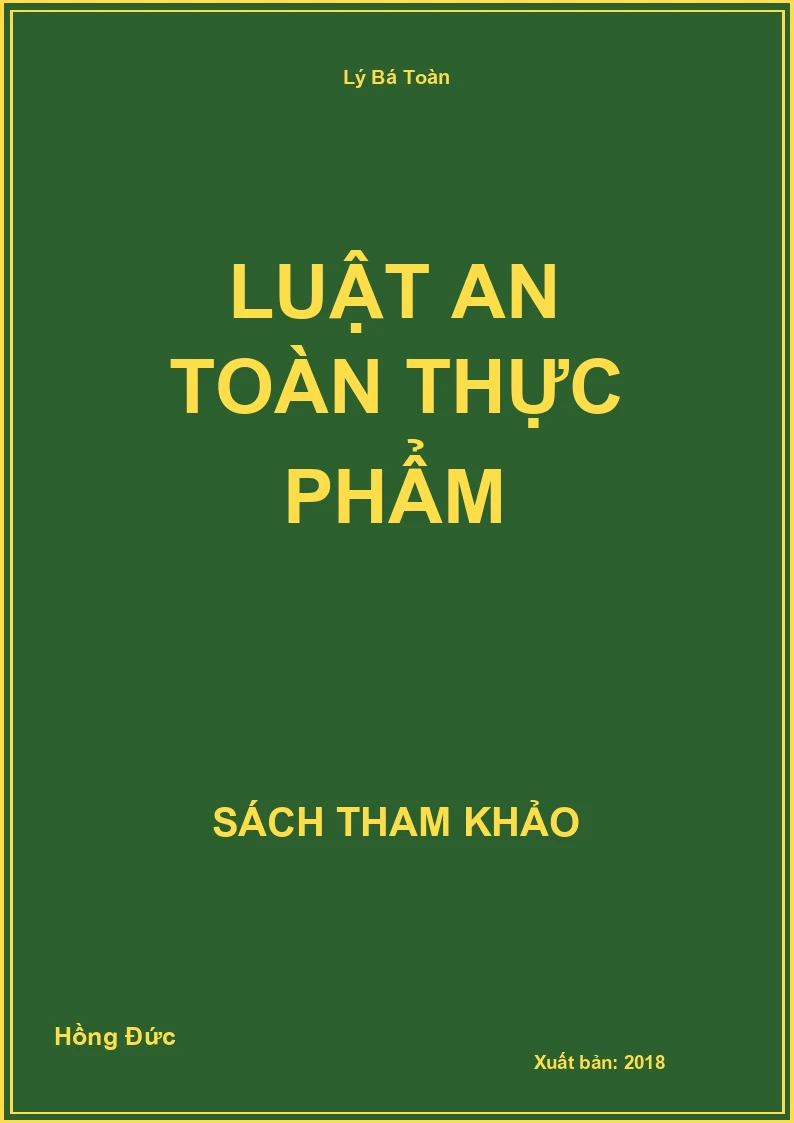 Luật an toàn thực phẩm