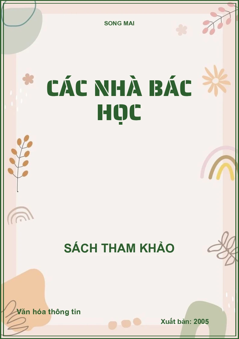 Các nhà bác học