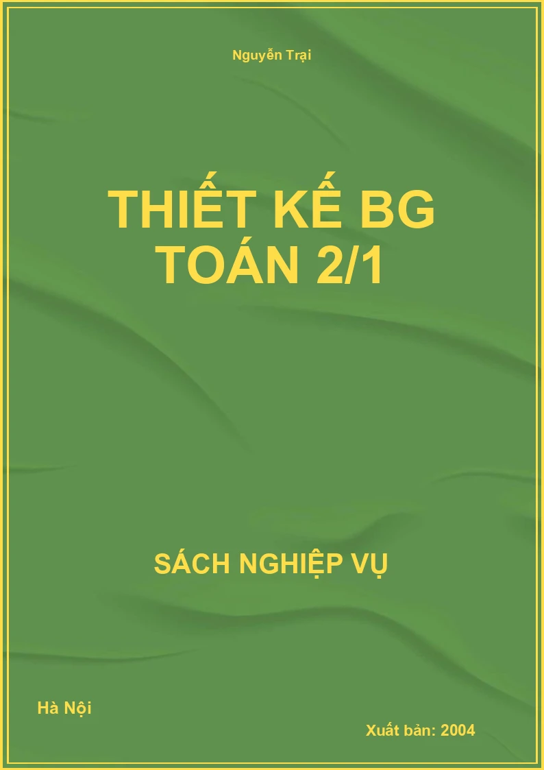 Thiết Kế BG Toán 2/1
