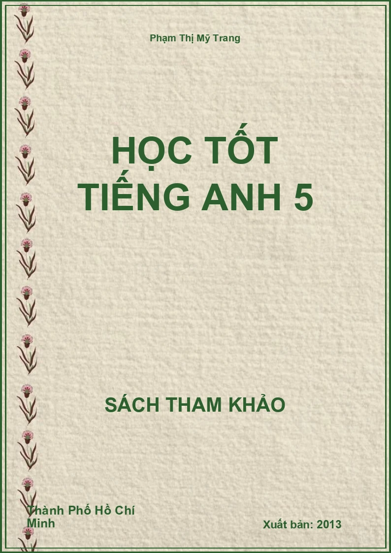 Học tốt tiếng anh 5
