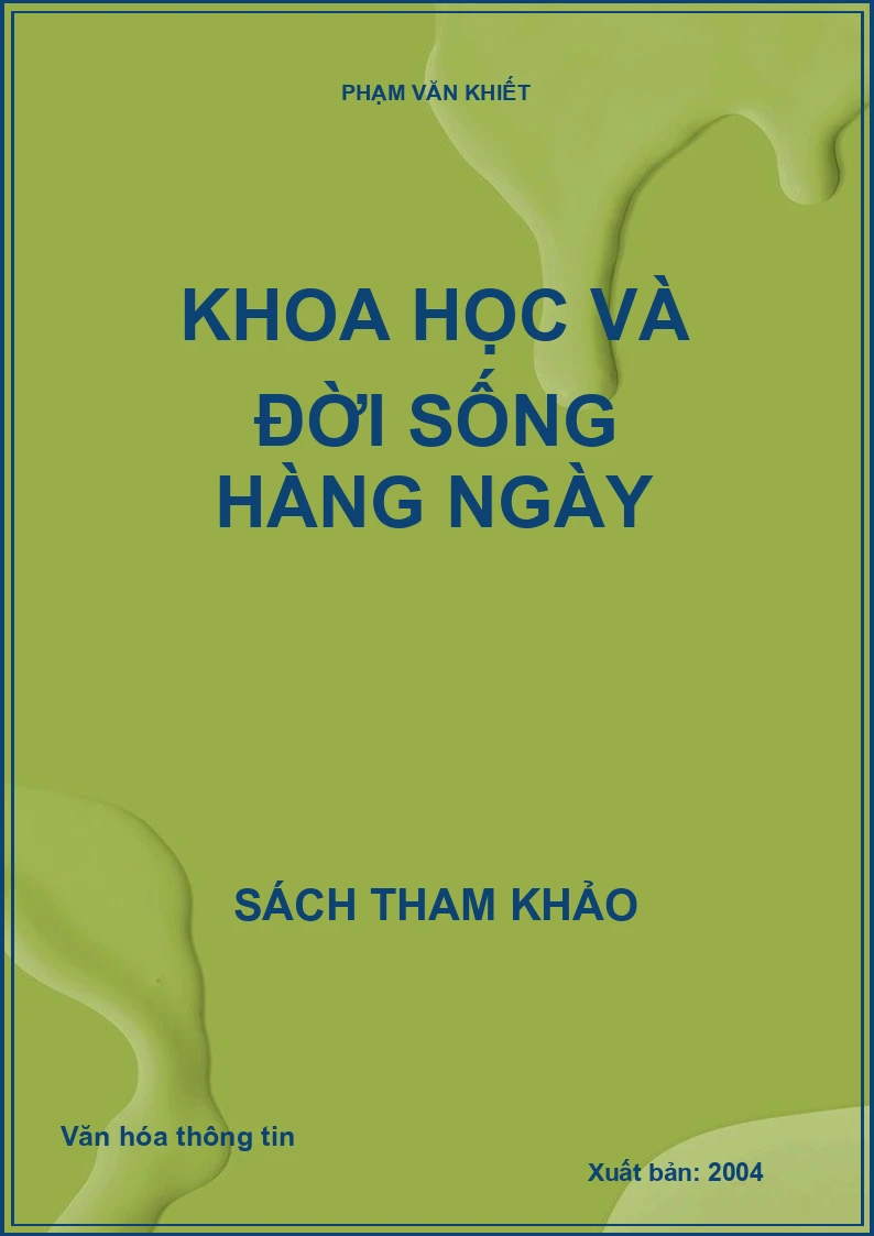 Khoa học và đời sống hàng ngày