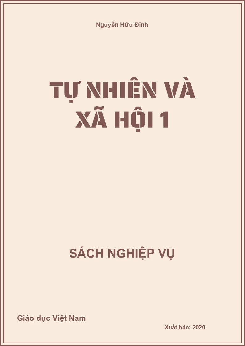 Tự nhiên và xã hội 1