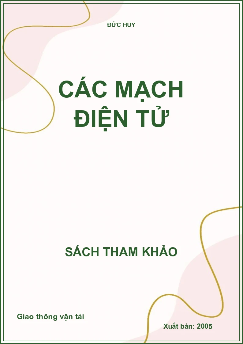 Các mạch điện tử