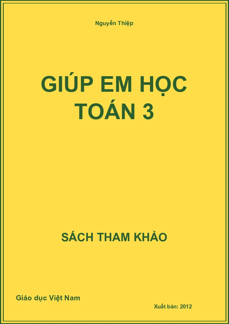 Giúp em học toán 3