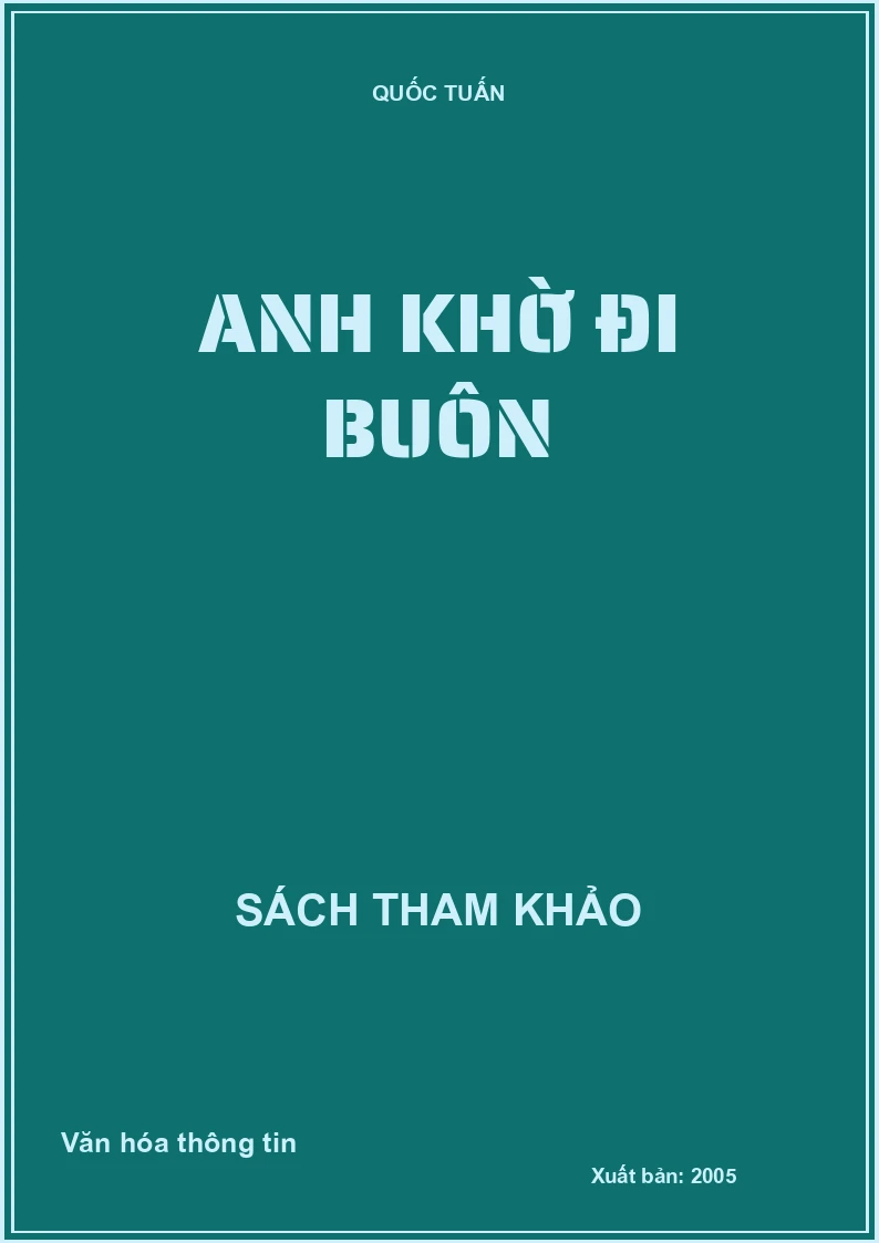 Anh khờ đi buôn