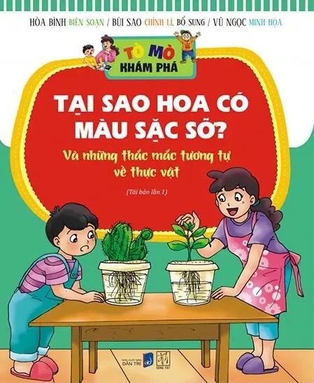 Tại sao hoa có màu sắc rực rỡ