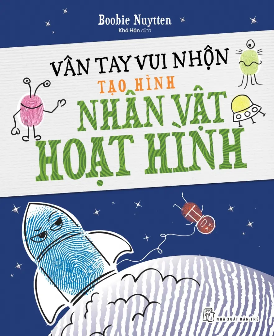 Vân tay vui nhộn - Tạo hình nhân vật hoạt hình
