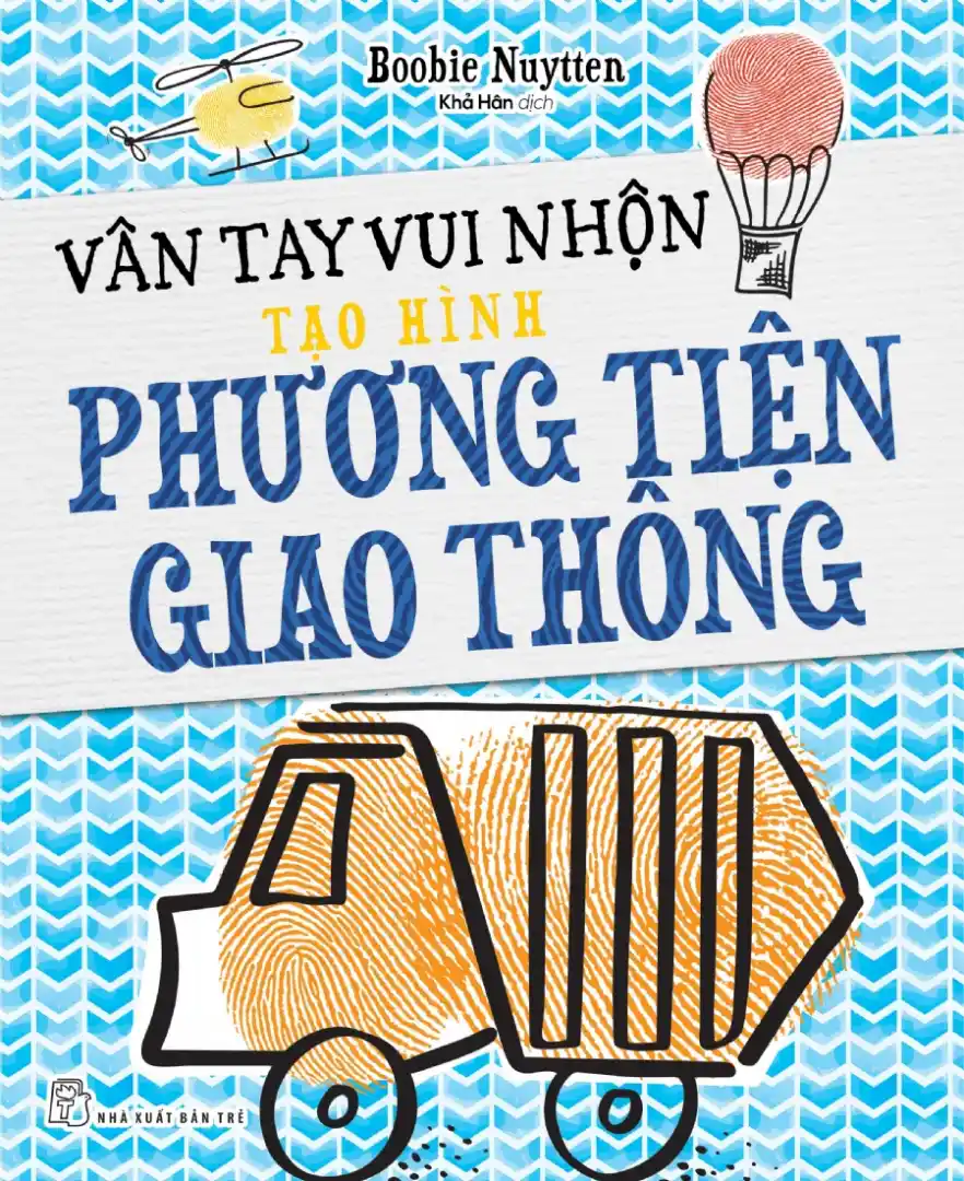 Vân tay vui nhộn - Tạo hình phương tiện giao thông