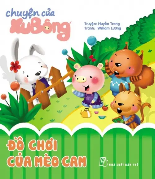 Chuyện của Xu Bông - Đồ chơi của mèo cam