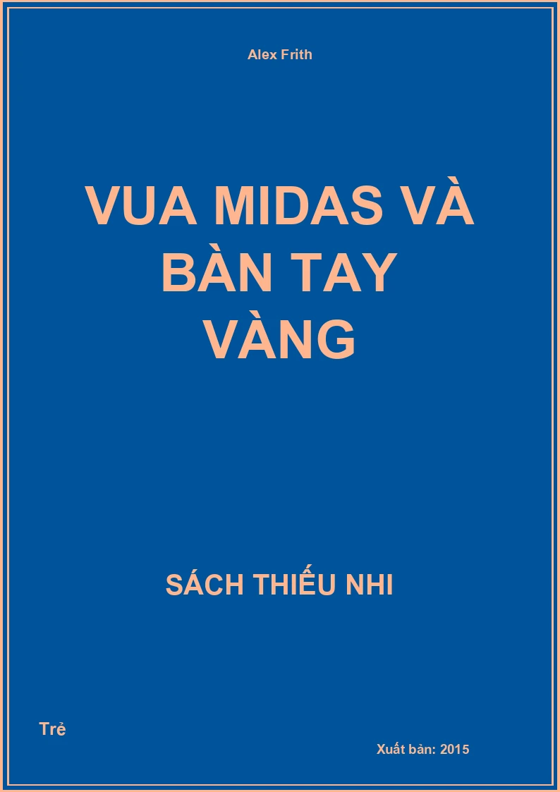 Vua Midas và bàn tay vàng