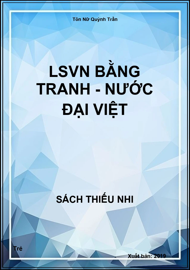 LSVN bằng tranh - Nước Đại Việt