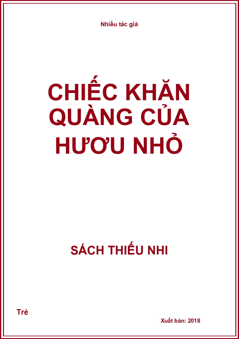 Chiếc khăn quàng của hươu nhỏ