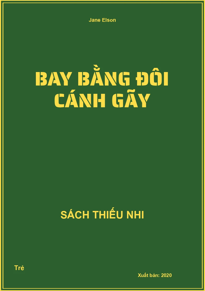 Bay bằng đôi cánh gãy
