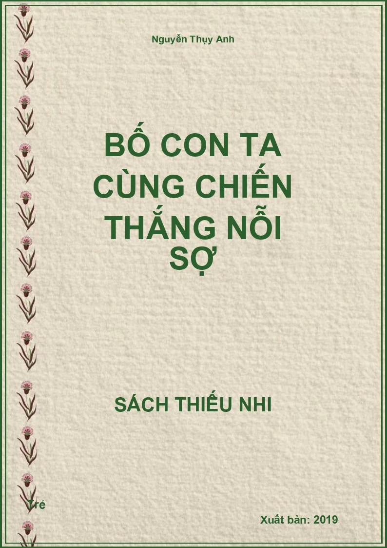 Bố con ta cùng chiến thắng nỗi sợ
