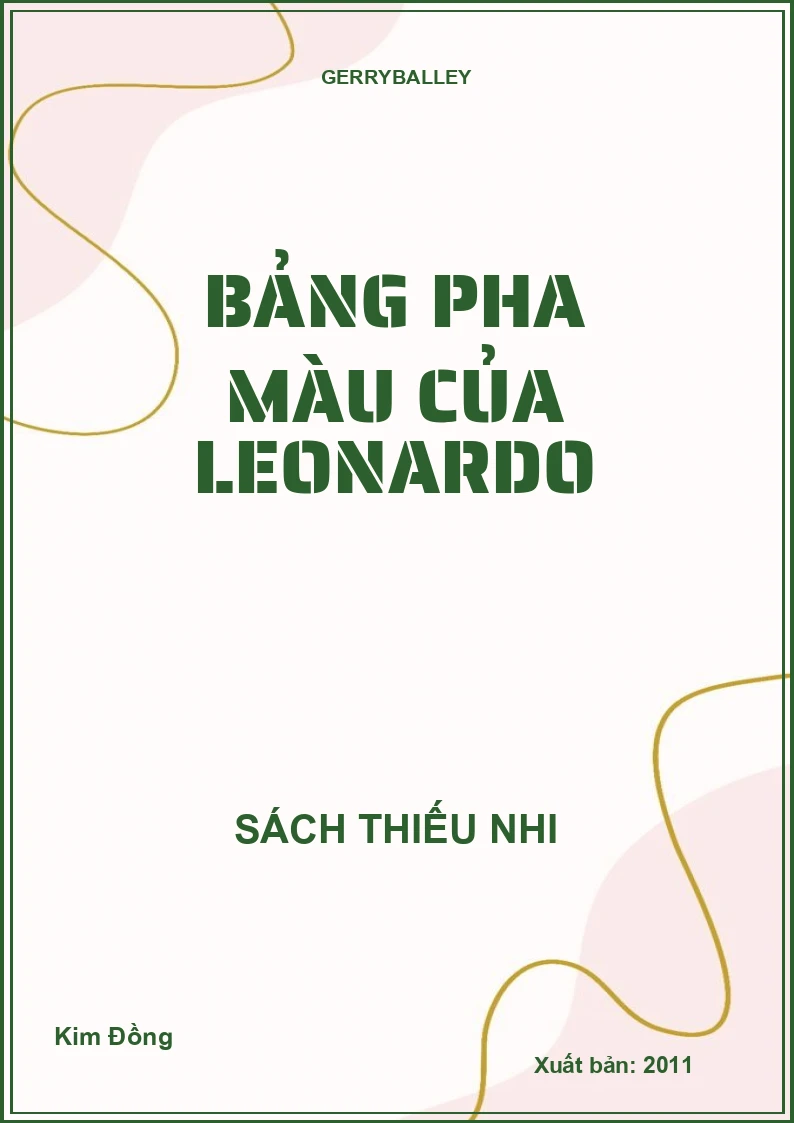 Bảng pha màu của Leonardo