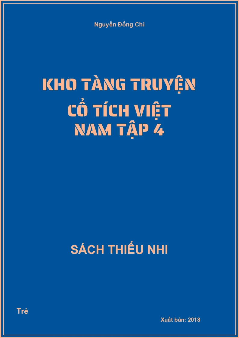 Kho tàng truyện cổ tích Việt Nam tập 4