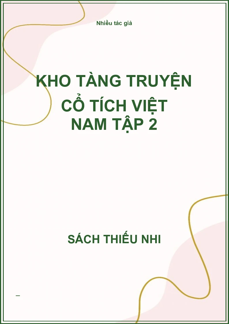 Kho tàng truyện cổ tích Việt Nam tập 2
