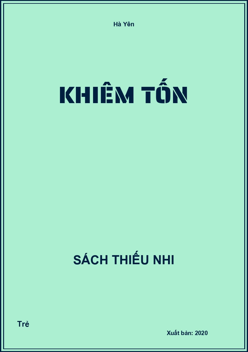Khiêm tốn