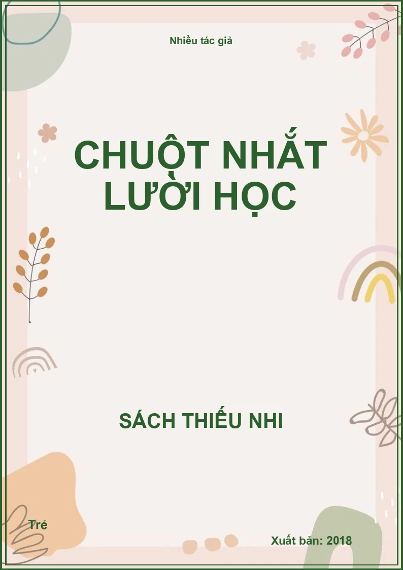 Chuột nhắt lười học
