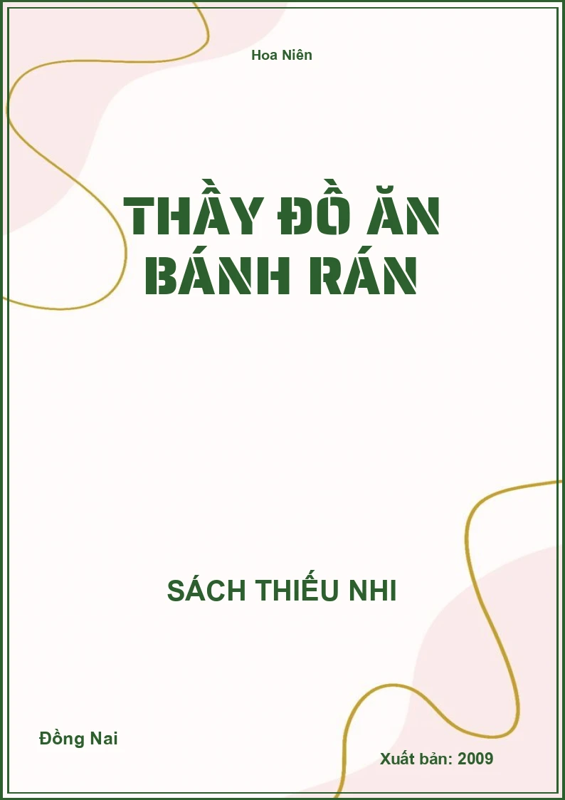 Thầy đồ ăn bánh rán