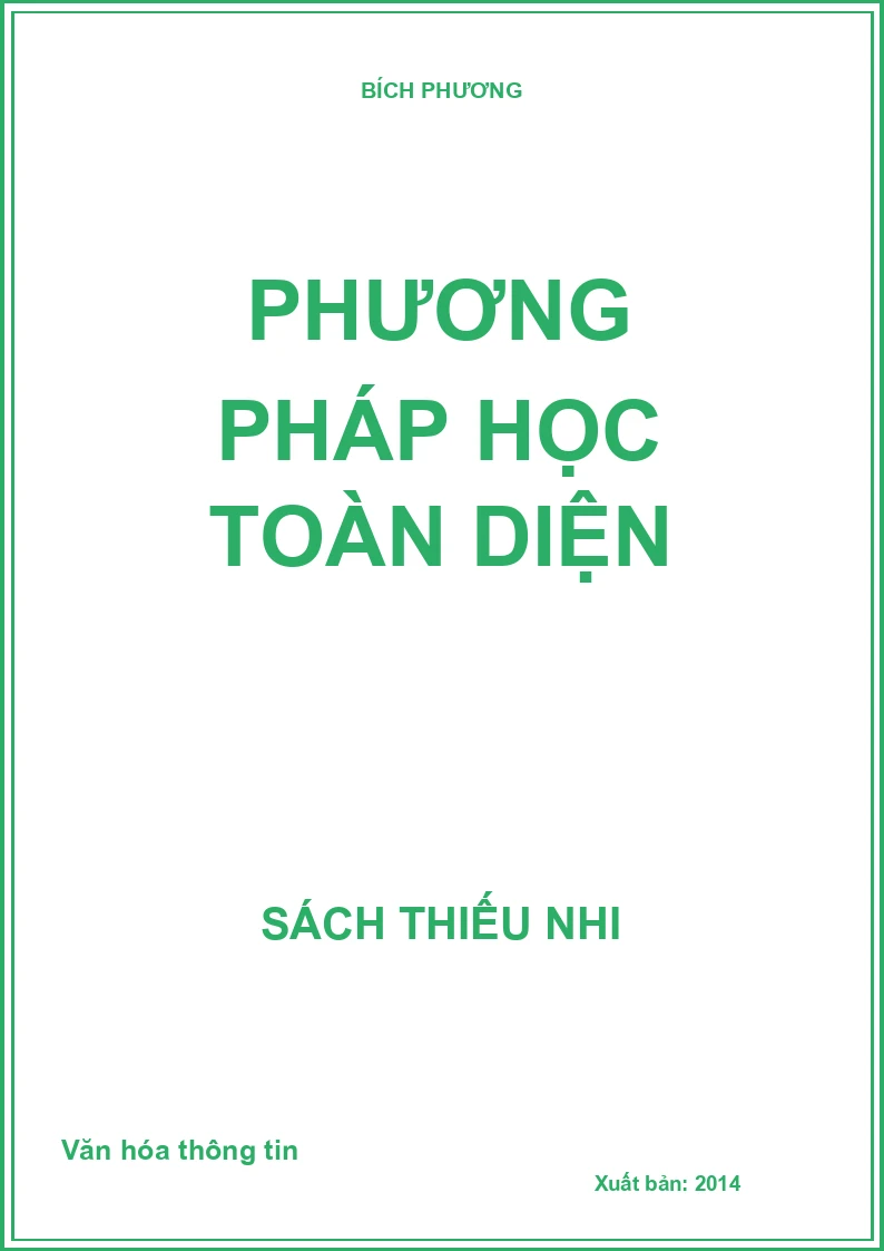 Phương pháp học toàn diện