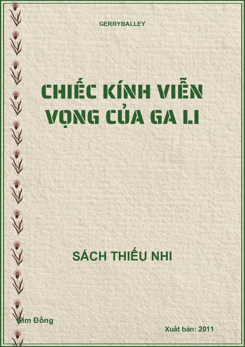 Chiếc kính viễn vọng của Ga li
