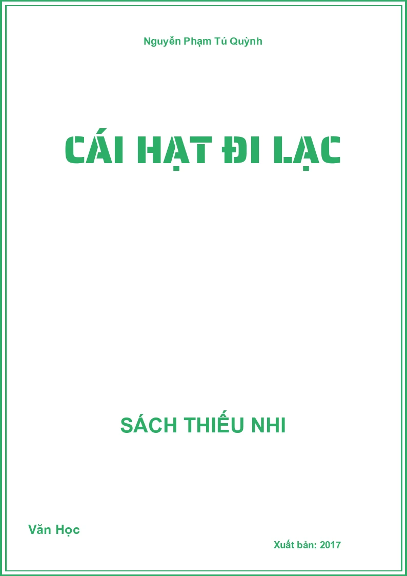 Cái hạt đi lạc