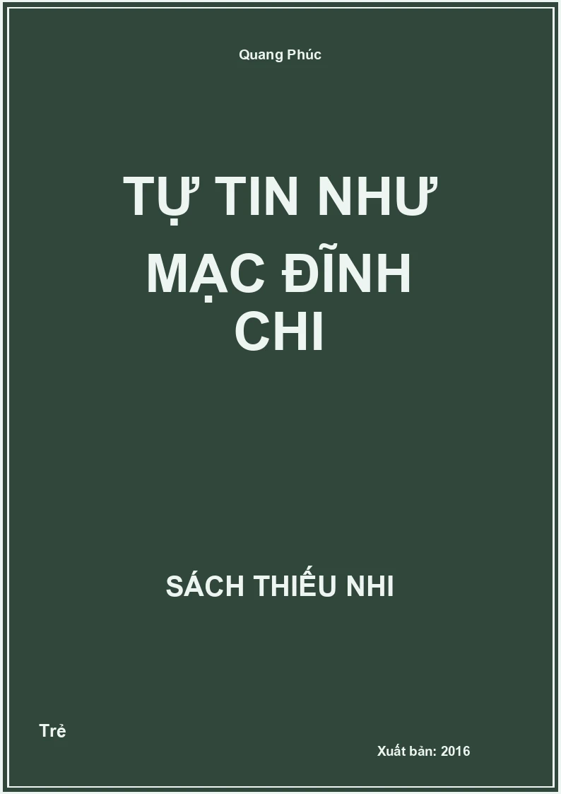 Tự tin như Mạc Đĩnh Chi