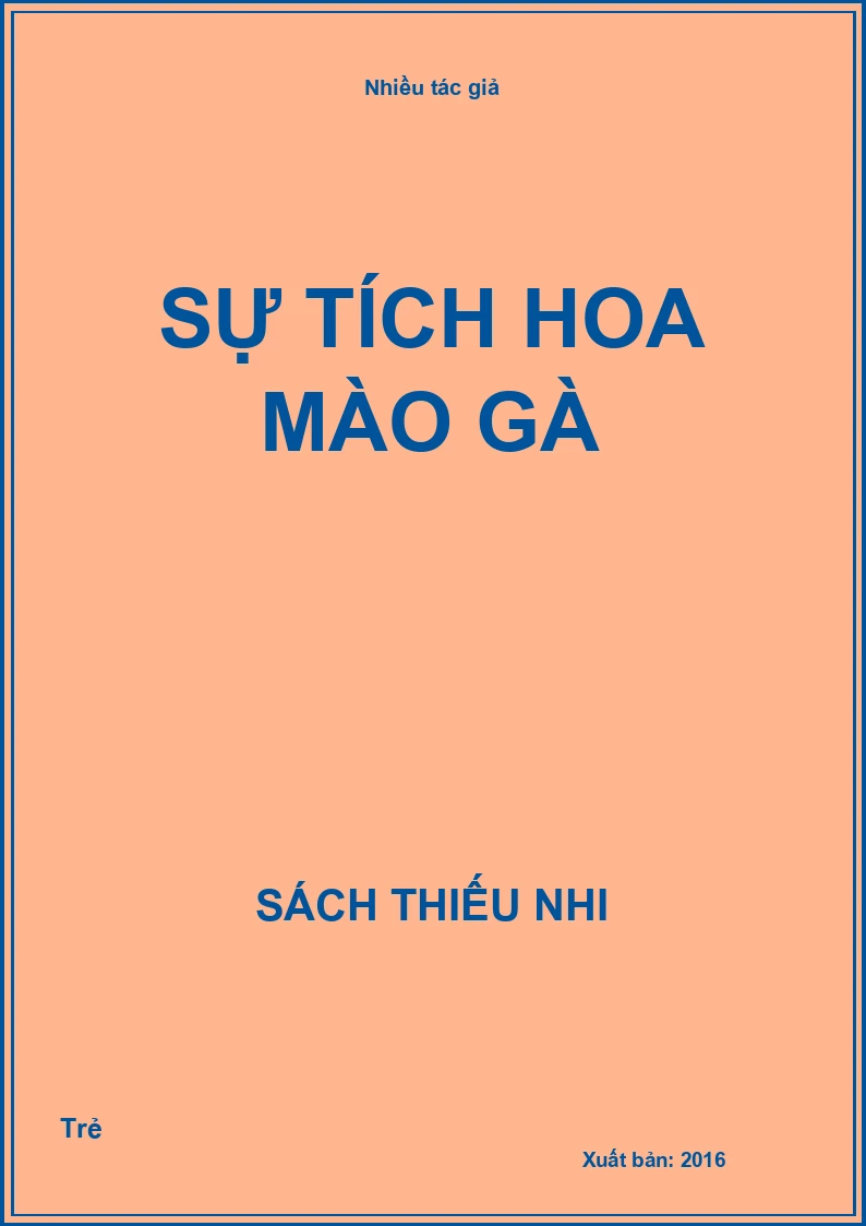 Sự tích hoa mào gà