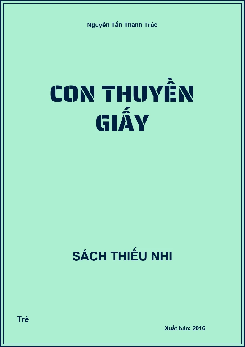 Con thuyền giấy