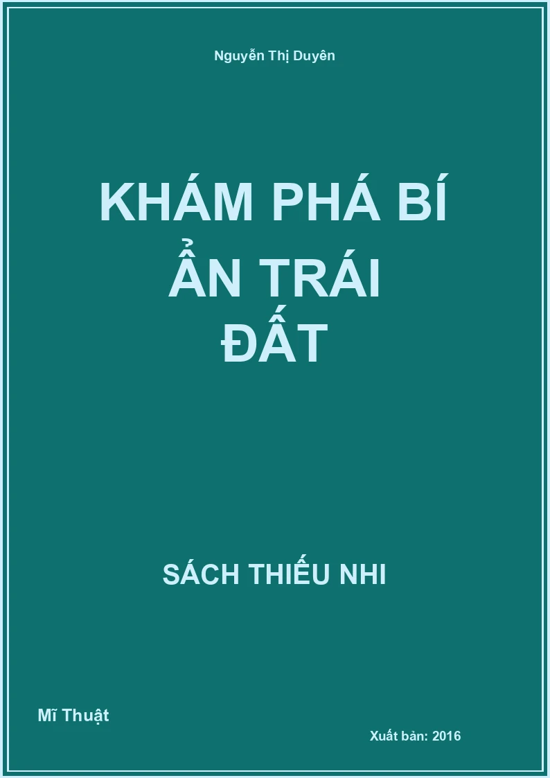 Khám phá bí ẩn trái đất